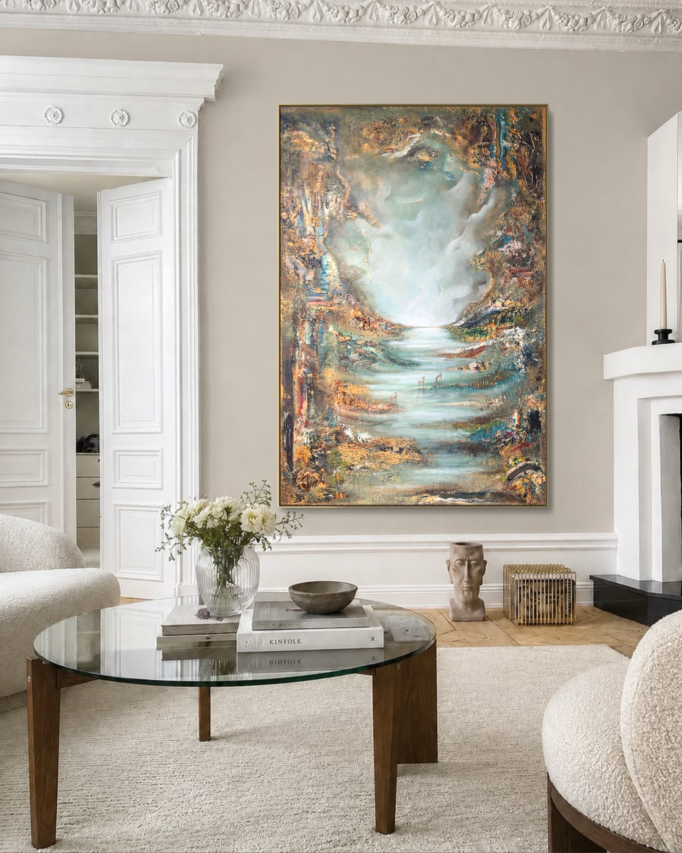 No. 30 Between Pines 100×150cm, 39×59in