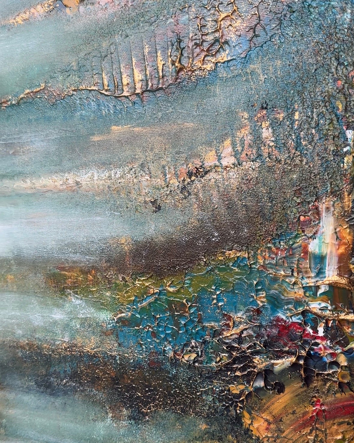 No. 30 Between Pines 100×150cm, 39×59in