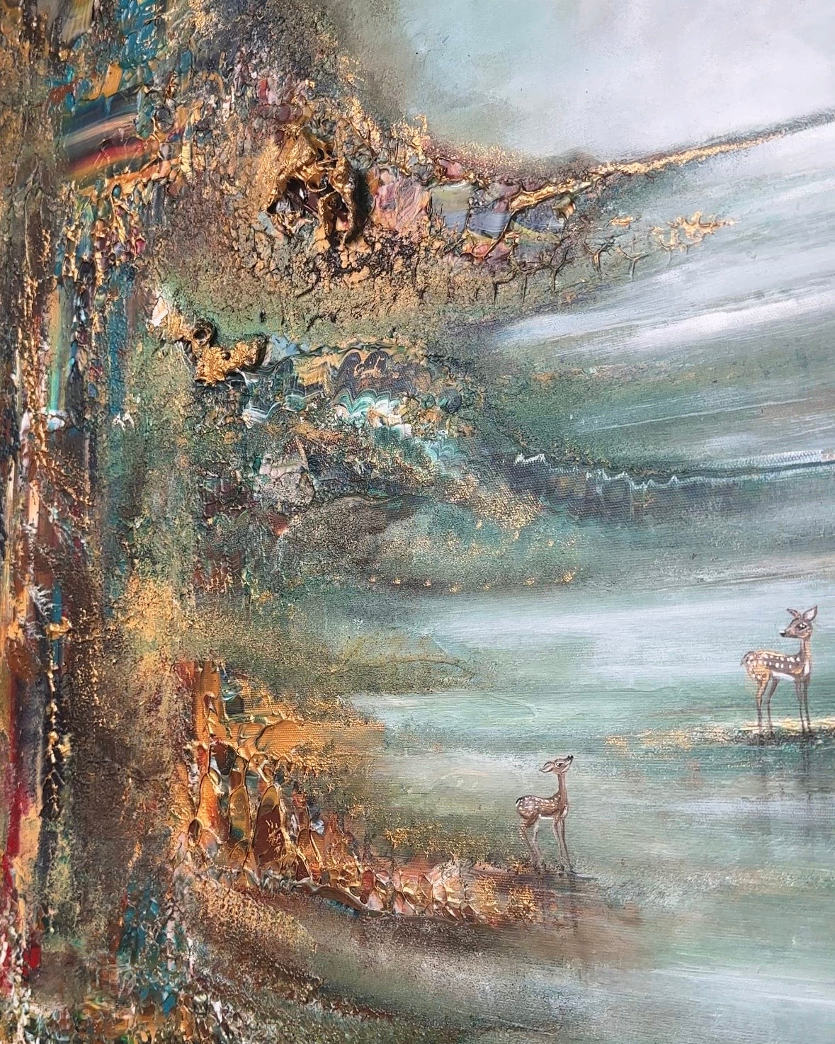No. 30 Between Pines 100×150cm, 39×59in