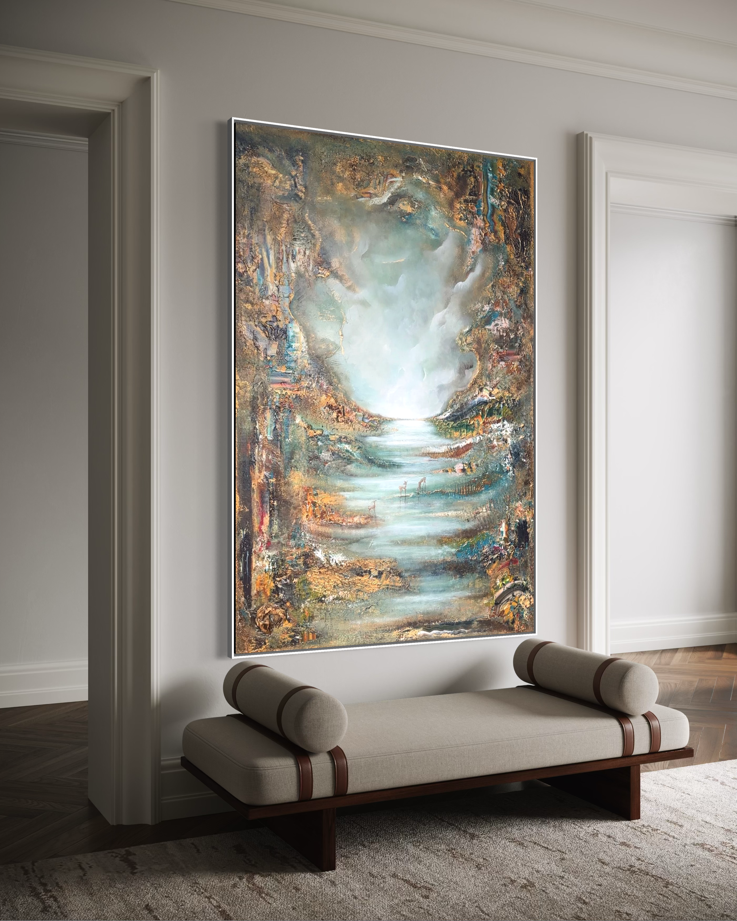 No. 30 Between Pines 100×150cm, 39×59in