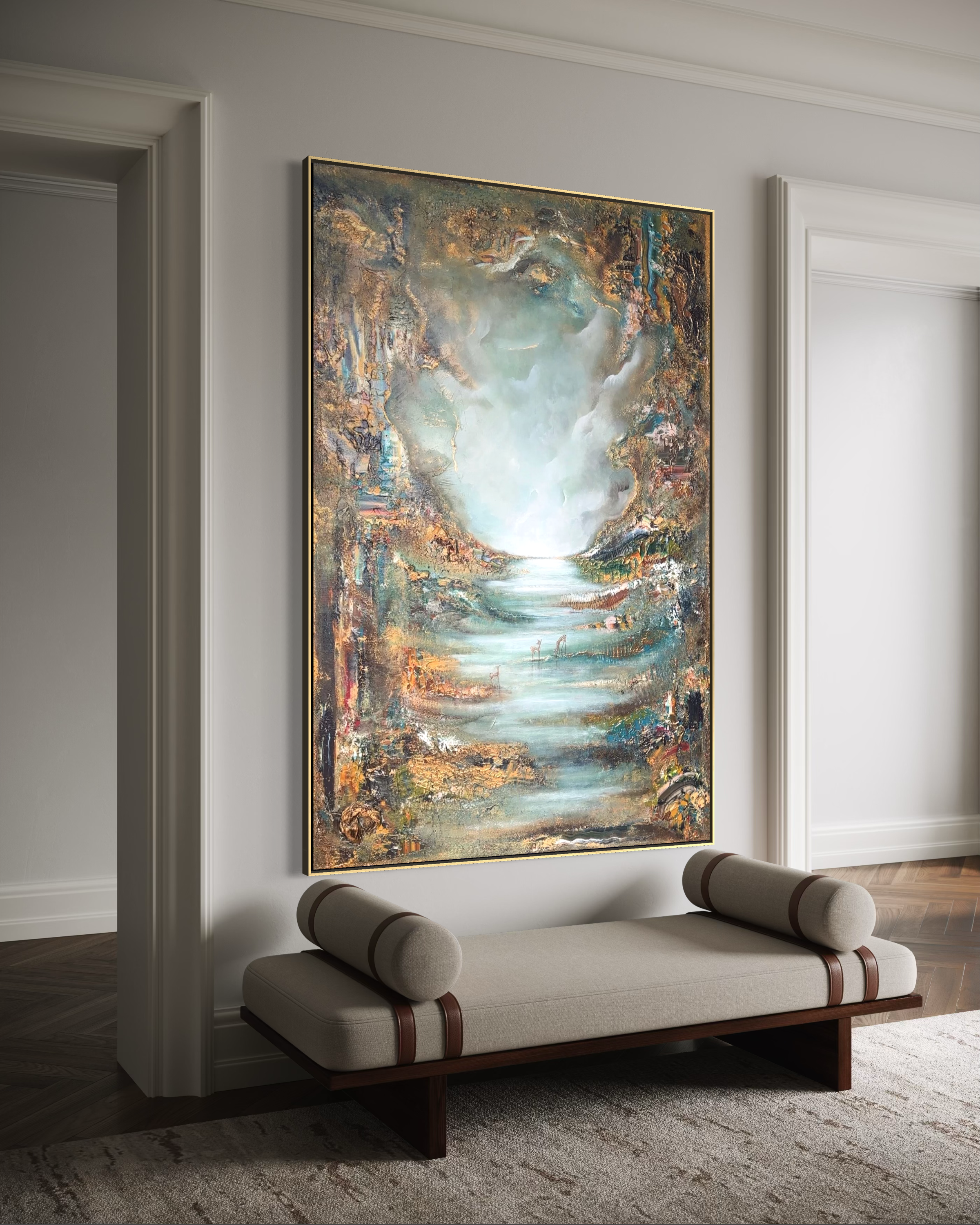No. 30 Between Pines 100×150cm, 39×59in